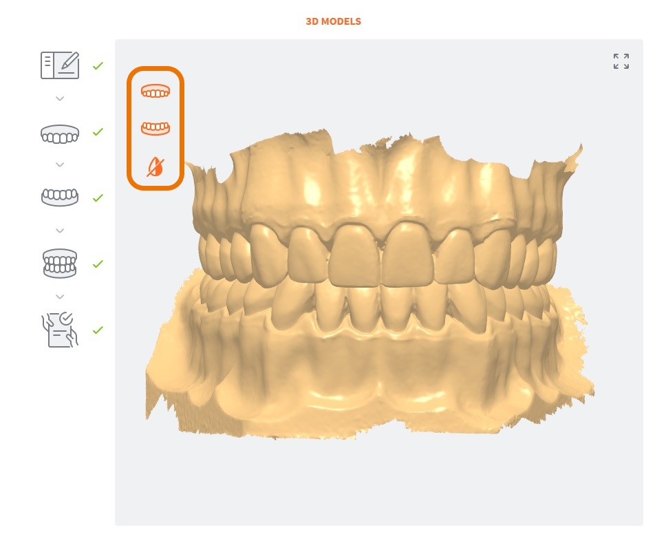 Model rendering options